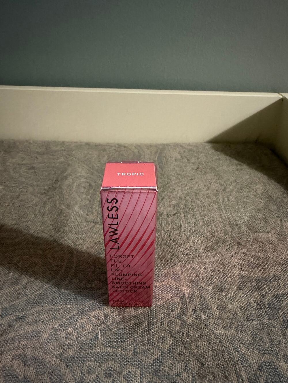 Lawless Satin Cream Lipstick in shade Tropic